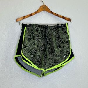 NIKE Women's DRI-FIT Dry Tempo Running Short - Volt Black - Medium
